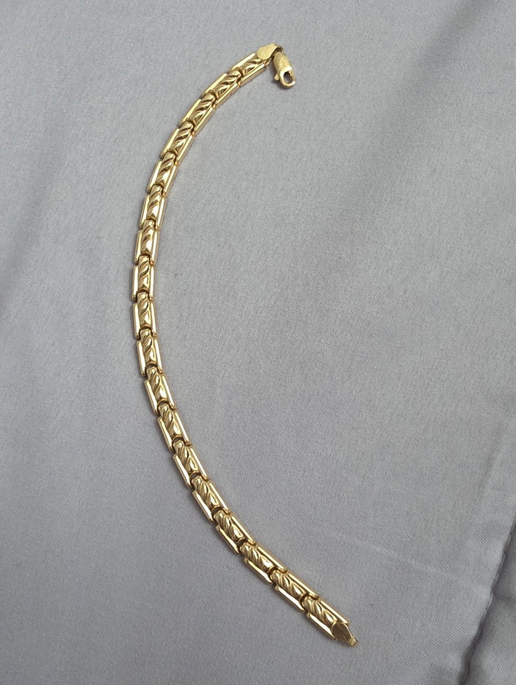 14k Gold Link Bracelet For Women